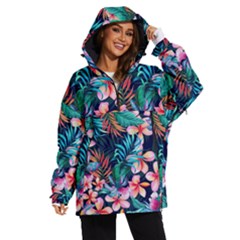 Hawaiian Flowers Hawaii Women s Ski And Snowboard Waterproof Breathable Jacket
