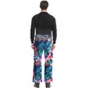 Hawaiian Flowers Hawaii Men s Side Zip Front Pouch Ski And Snowboard Bib Pants	 View4