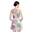 Flowers Pattern Floral Reversible Skater Dress View2