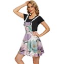 Flowers Pattern Floral Apron Dress View2