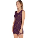 Moon Stars Pattern Bodycon Dress View2
