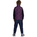 Moon Stars Pattern Kid s Button Up Puffer Vest View4