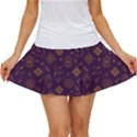 Moon Stars Pattern Women s Skort View1