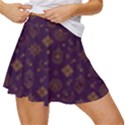 Moon Stars Pattern Women s Skort View3