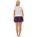 Moon Stars Pattern Women s Skort View4