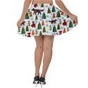 Little Red Riding Hood Seamless Velvet Skater Skirt View2