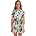 Little Red Riding Hood Seamless Kids  Sweet Collar Dress View1