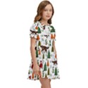 Little Red Riding Hood Seamless Kids  Sweet Collar Dress View2