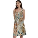Leaves Pattern Flora Classic Skater Dress View1