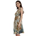 Leaves Pattern Flora Classic Skater Dress View2