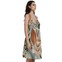 Leaves Pattern Flora Classic Skater Dress View3