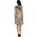 Leaves Pattern Flora Classic Skater Dress View4