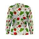 Strawberry Fruit Pattern Leaves Women s Sweatshirt View2