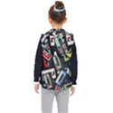 Abstract Case Kids  Hooded Puffer Vest View2
