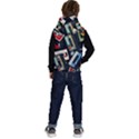 Abstract Case Kids  Stylish Hooded Puffer Vest View4