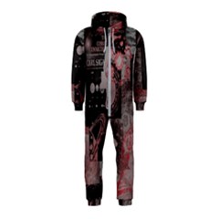 Aesthetic , Aesthetic, Dark Hooded Jumpsuit (kids)