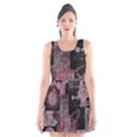 Aesthetic , Aesthetic, Dark Scoop Neck Skater Dress View1