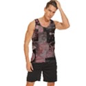 Aesthetic , Aesthetic, Dark Men s Wide Collar Tank Top View3