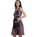 Aesthetic , Aesthetic, Dark Sleeveless V-Neck Skater Dress with Pockets View2