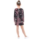Aesthetic , Aesthetic, Dark Kids  Long Sleeve Dress View2