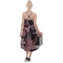 Aesthetic , Aesthetic, Dark High-Low Halter Chiffon Dress  View2