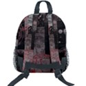 Aesthetic , Aesthetic, Dark Kids  Age 5-10 Lightweight School Backpack with Side Pockets View2