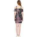 Aesthetic , Aesthetic, Dark Shoulder Frill Bodycon Summer Dress View2