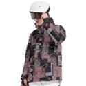 Aesthetic , Aesthetic, Dark Men s Pullover Zip Ski and Snowboard Waterproof Breathable Jacket View2