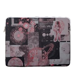 Aesthetic , Aesthetic, Dark 15  Vertical Laptop Sleeve Case With Pocket
