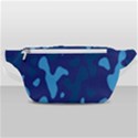 Blue Camouflage Pattern Waist Bag  View1