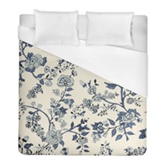 Blue Vintage Background Duvet Cover (full/ Double Size)