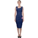 Corazones, Blue, Pattern Sleeveless Pencil Dress View1