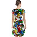 Falling Lego Bricks, Desenho, Fall, Games Cap Sleeve Nightdress View2