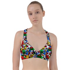 Falling Lego Bricks, Desenho, Fall, Games Sweetheart Sports Bra