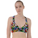Falling Lego Bricks, Desenho, Fall, Games Sweetheart Sports Bra View1