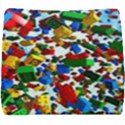 Falling Lego Bricks, Desenho, Fall, Games Seat Cushion View1