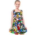 Falling Lego Bricks, Desenho, Fall, Games Kids  Cross Back Dress View1