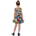 Falling Lego Bricks, Desenho, Fall, Games Kids  Cross Back Dress View2