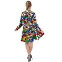 Falling Lego Bricks, Desenho, Fall, Games All Frills Dress View2