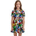 Falling Lego Bricks, Desenho, Fall, Games Kids  Sweet Collar Dress View1