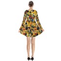 Lego People, Games Long Sleeve Velvet V-neck Dress View2