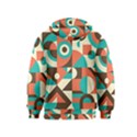 Retro Colorful Background, Retro Abstraction Kids  Pullover Hoodie View2