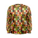 Template Christmas Pattern Women s Sweatshirt View1