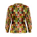 Template Christmas Pattern Women s Sweatshirt View2