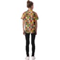 Template Christmas Pattern Kids  Short Sleeve Shirt View2