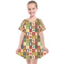 Template Christmas Pattern Kids  Smock Dress View1