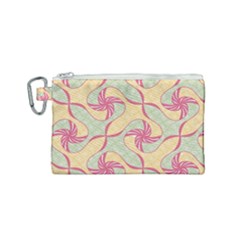 Abstract Pattern Design Scrapbooking Canvas Cosmetic Bag (small)