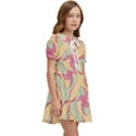 Abstract Pattern Design Scrapbooking Kids  Sweet Collar Dress View2