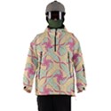 Abstract Pattern Design Scrapbooking Men s Ski and Snowboard Waterproof Breathable Jacket View1