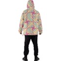 Abstract Pattern Design Scrapbooking Men s Ski and Snowboard Waterproof Breathable Jacket View4